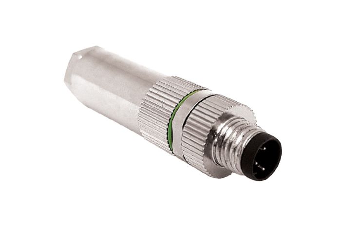 M8 Series B Code Brass Nickel Plated PG7 Flex Body 5 Contact Socket