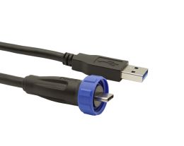 PX0477/C/A Range / Pre-Wired C-Type-A / USB 3.2 with Cable