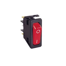 6000 Series Single Contact Splash Resistant Rocker Switches and 6030 Series Indicator