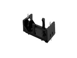 C Battery Holder, PCB/Base Mounting - 1 Cell