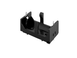 D Battery Holder, PCB/Base Mounting - 1 Cell