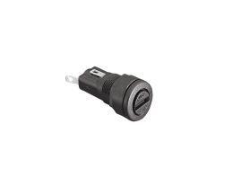 Fuseholder FX0354 Range Protection Category PC2 Panel Mount Low Profile Bezel Solder Tag Termination 5mm x 20mm Fuse Screw Cap Carrier Screwdriver Release