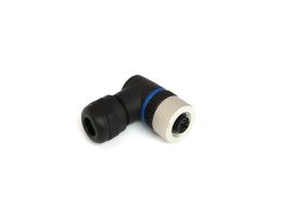 M12 Series Polyamide Right-Angle Flex Body Connectors