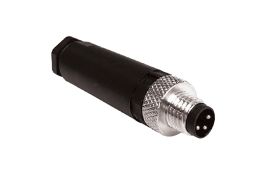 M8 Series Polyamide Male Inline Body Connectors