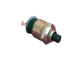 Brass Chrome Plated Push Button Switch Rear Panel Mount Black Button S.P. Push To Make Slow Momentary Action 9.9mm Diameter