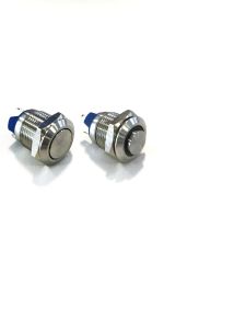 Stainless Steel Vandal Resistant IP67 Push Button Switch MAV0120 Series Flush Button