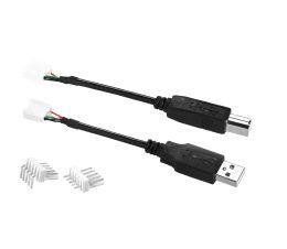 USB Standard A Plug To 5 Way Crimp Connector