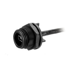 Rear Panel Mount Connector USB Sealed Mini B Socket PX0446-PX0447 Series