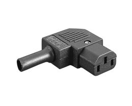 Side Entry Female IEC Connector PX0587 Series Grey Screw Terminals EN60 320-1 Standard Sheet C13 Class I