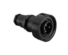 Flex Cable Connector PX0728 Range 9 Contact Socket Crimp Termination (Contacts Supplied Loose) 3.5mm-5mm Cable Grey Insert