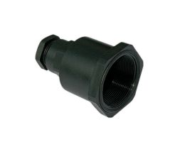 Rear Of Panel Back Shell PX0799 Series For Standard Series Front Panel Mounting Power Connectors