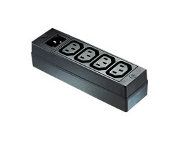 Box Style Compact Rectangular IEC Distribution Unit PXD200 EN60320 Inlet 4 Outlet