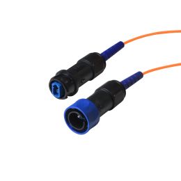 200 M, Multimode, Cabled, Flex fiber connector