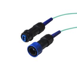05 M, Multimode, Cabled, Flex fiber connector