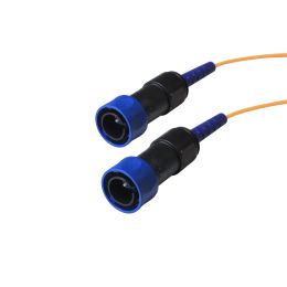 10 M, Single Mode, Cabled, Flex fiber connector