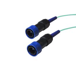 05 M, Multimode, Cabled, Flex fiber connector