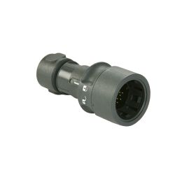 Flex Cable Connector PXP6010 Series 22 Contact Socket Crimp/Solder Termination (contacts available separately) 5mm-7mm Cable (White Gland) Plastic Body