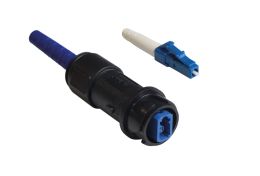 Cabled, Inline fiber connector