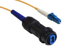 25 M, Single Mode, Cabled, Inline fiber connector
