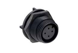 Rear Panel Mount PCB Mount Connector PX0413 Series 4 Contact Socket