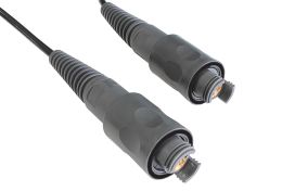 2 Channel Plug to Plug Connector Cable Assembly
