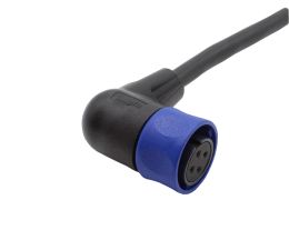 PXP4002 Series Pre-wired Flex Cable Connector - Right Angle