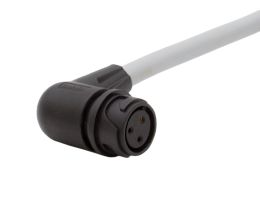 PXP4003 Series Pre-wired Inline Cable Connector - Right Angle