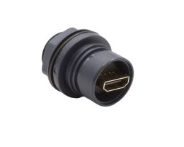 Plastic Body Front Panel Mount Connector PXP6062 Range HDMI