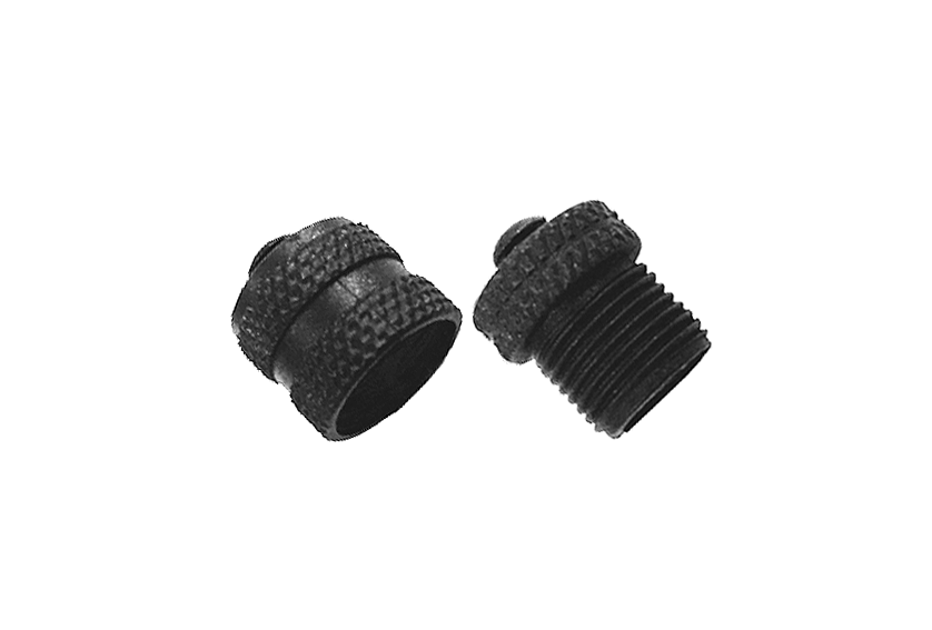 M12 Series Sealing Caps, Metal or Plastic