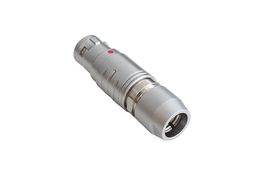 26 Contacts Straight Plug 2X Series Push Pull Connector