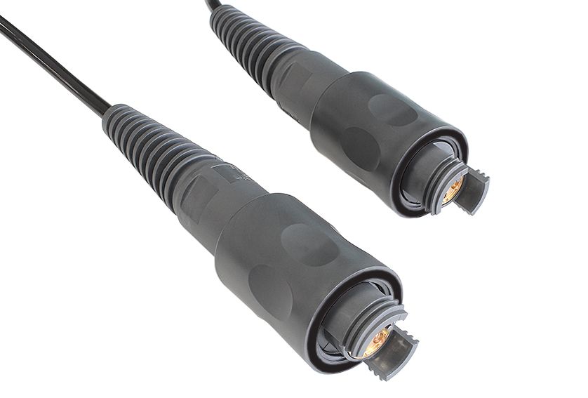 2 Channel Plug to Plug Connector Cable Assembly